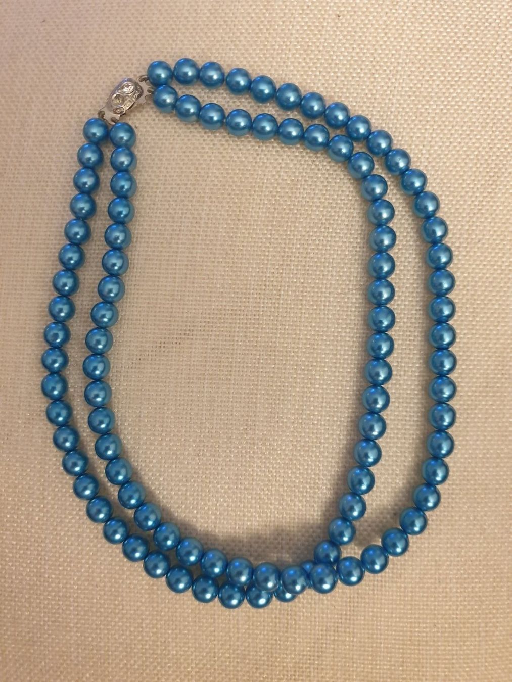 Catenine: 2 Vintage Perlen Kette faux – Usato da Baden venduto da swiss-alps 1