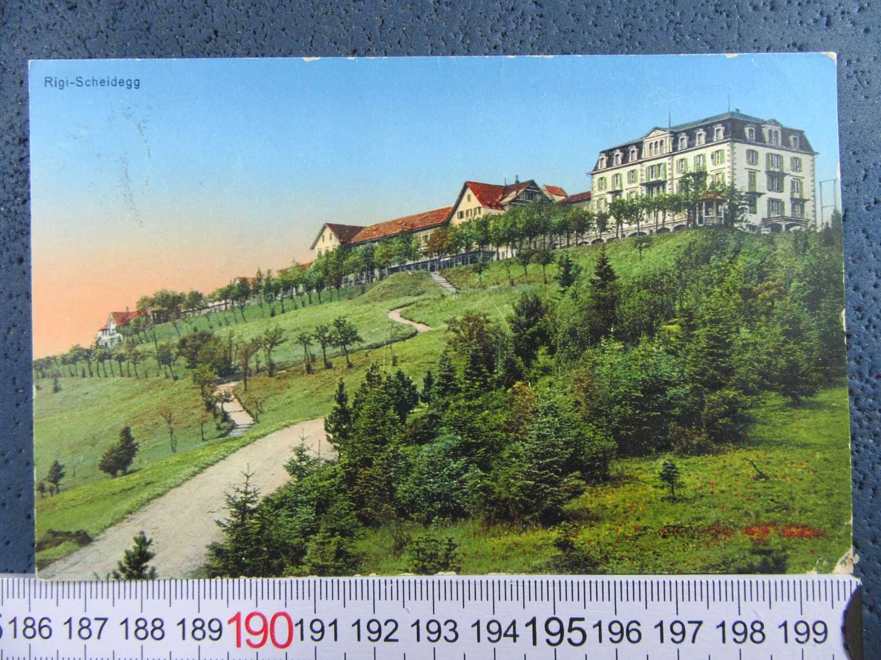 Cartoline postali: RIGI-SCHEIDEGG  HOTEL KURHAUS LU AK BUG – Usato da Ettingen venduto da Hausi4711