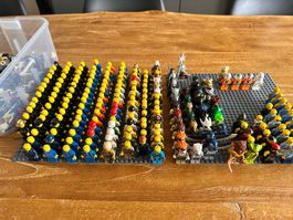 Lego Lot Minifigurines star wars/ninjago/chima/medieval/city