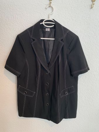 m.collection Blazer Jacke schwarz Gr. XL