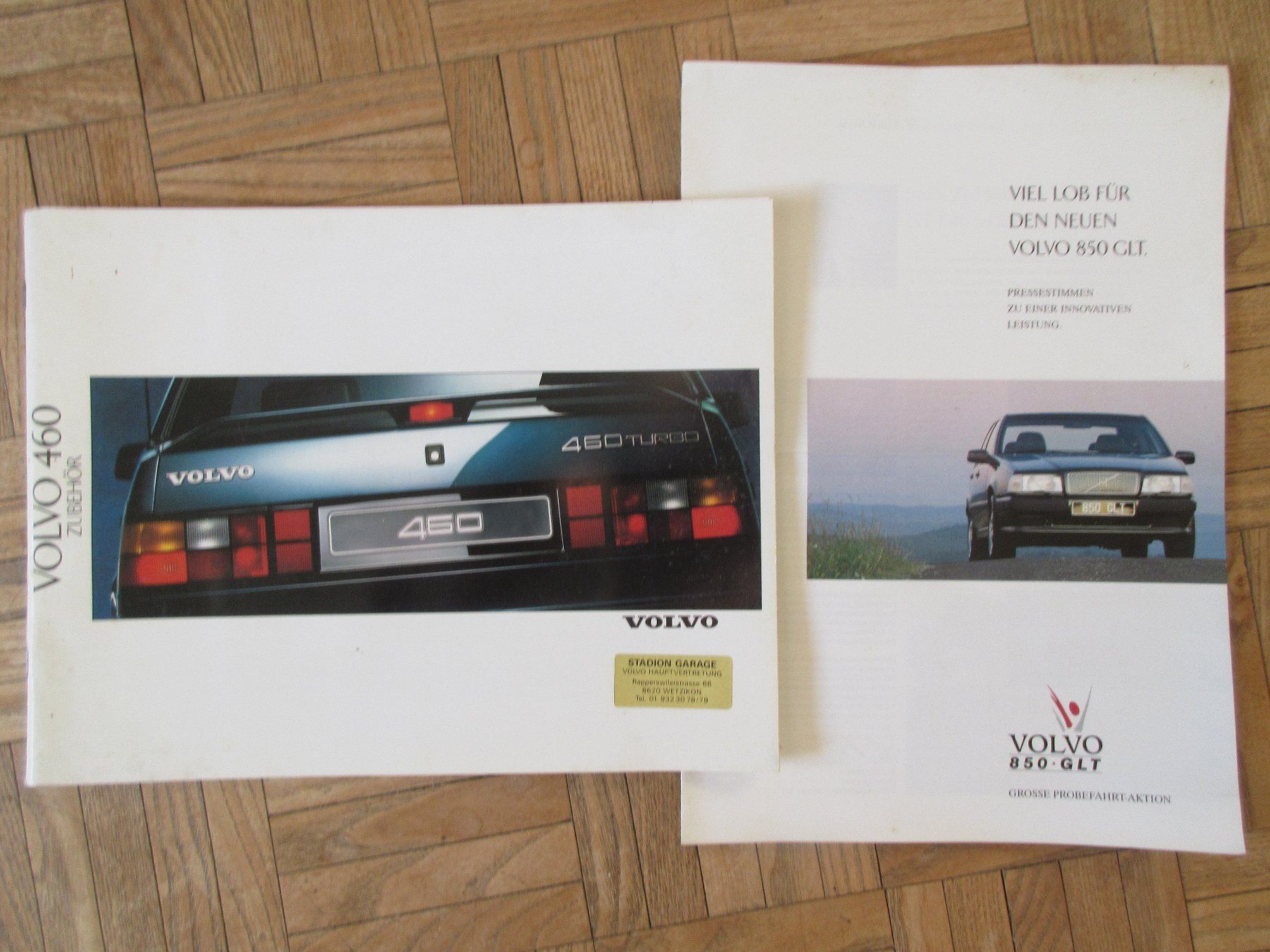 Volvo Documenti: Lot 12 VOLVO Prospekte – Usato da Uster venduto da djet5_vs 3