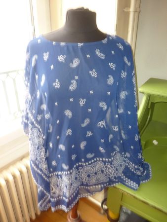tunique bleu 48 ESTIVAL pour femme