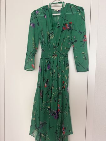 Maje green dress size 36, like new