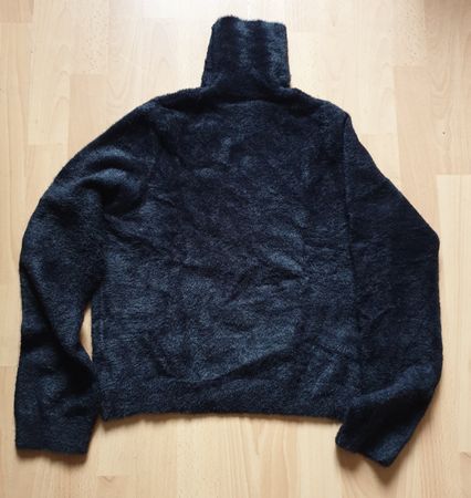 Schwarzer Rollkragenpullover, Gr. L, Winter Pullover!