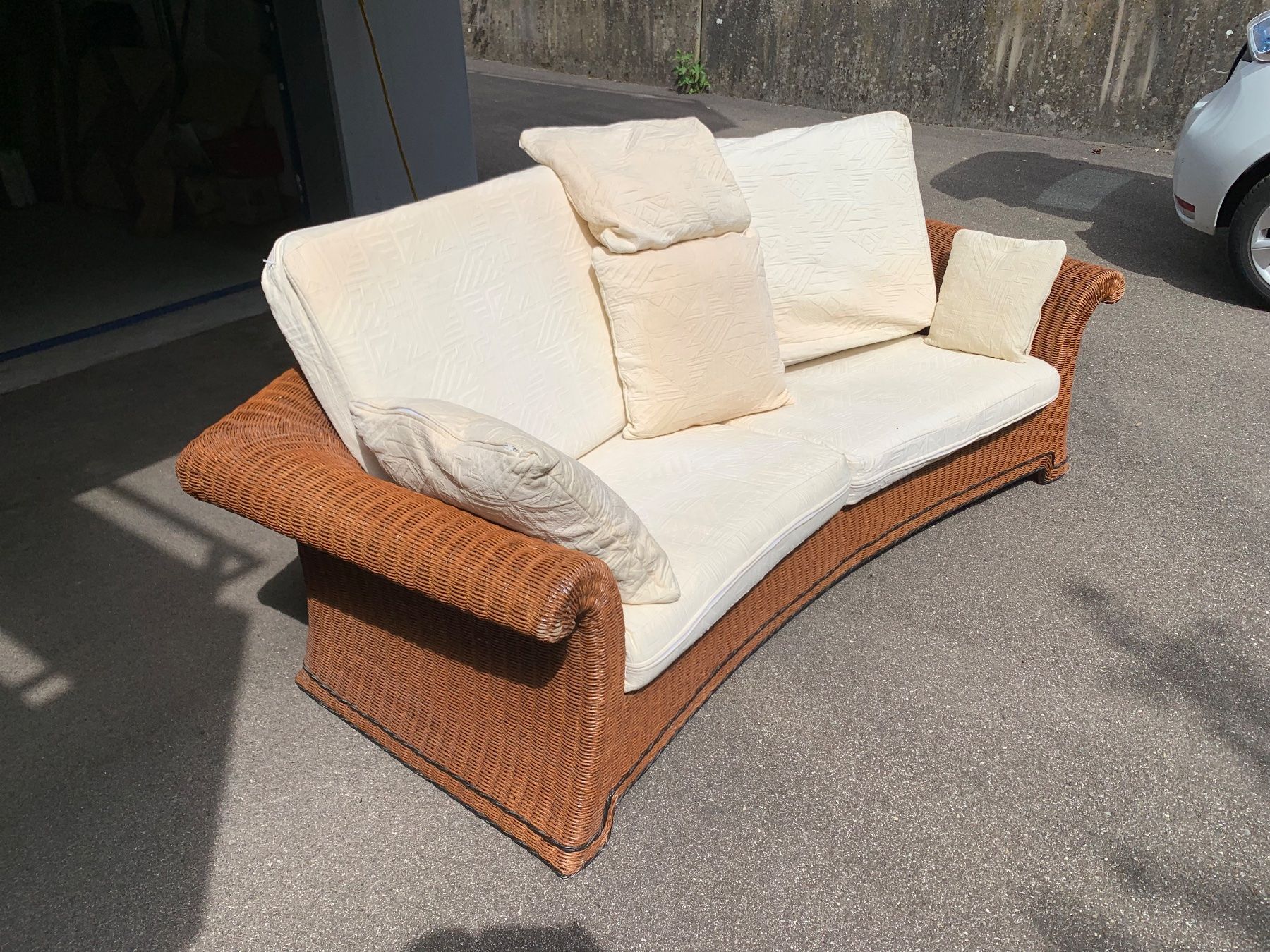 Sofas: Rattan Lounge Sofas x 2 – D'occasion à Brütten par jas90q 1