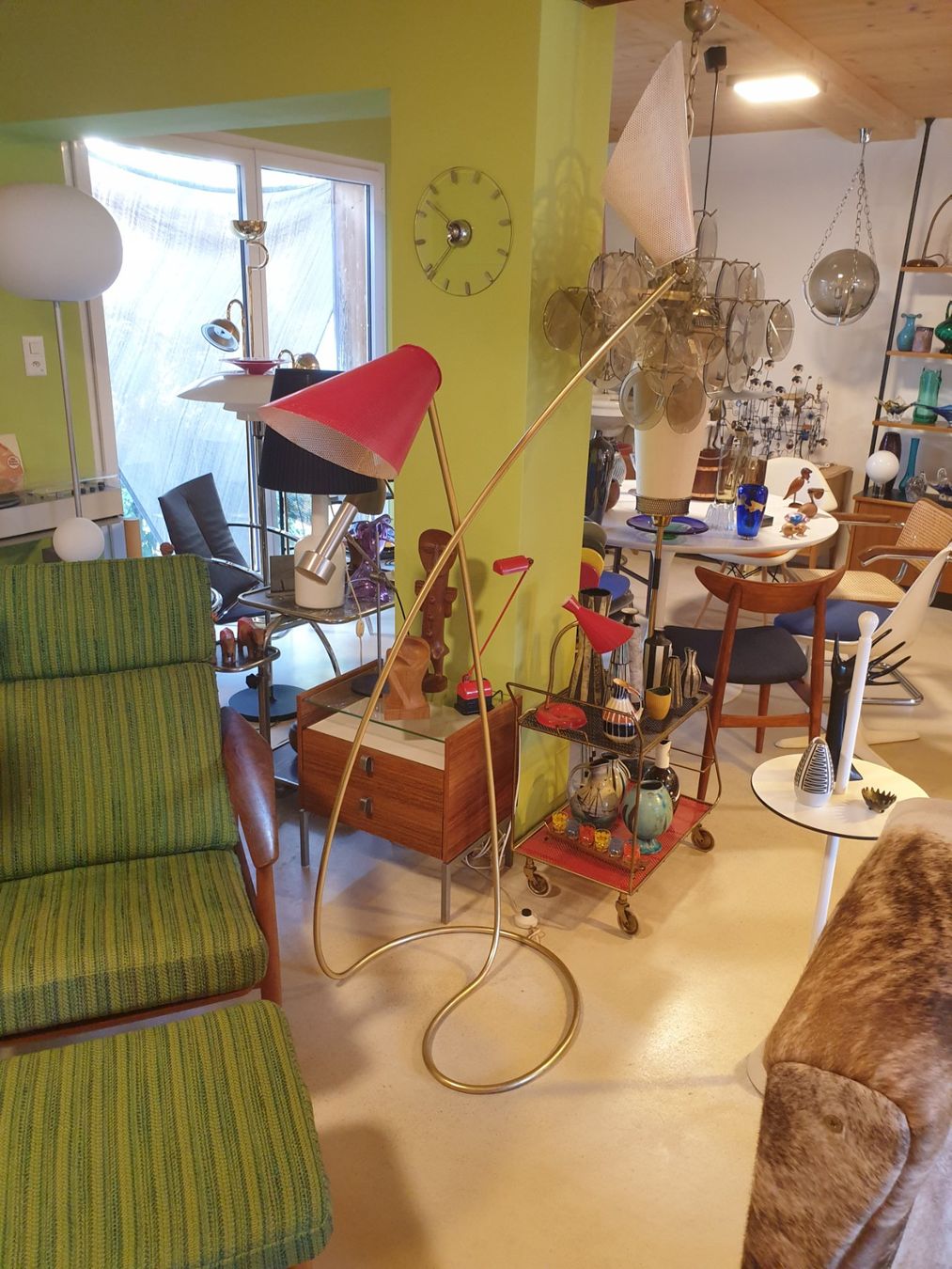 Lampade: 50's Floorlamp vom feinsten Design – Usato da rebstein venduto da spacy73 2