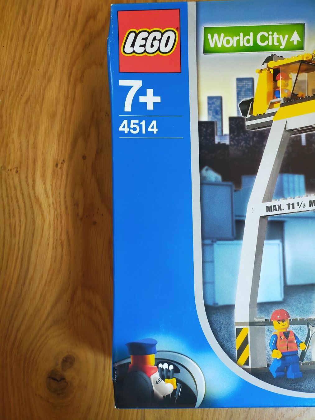 Lego Giocattoli: Lego 4514 Cargo Crane Train – Nuovo e nell'imballaggio originale da Vallamand venduto da Minifigure 4