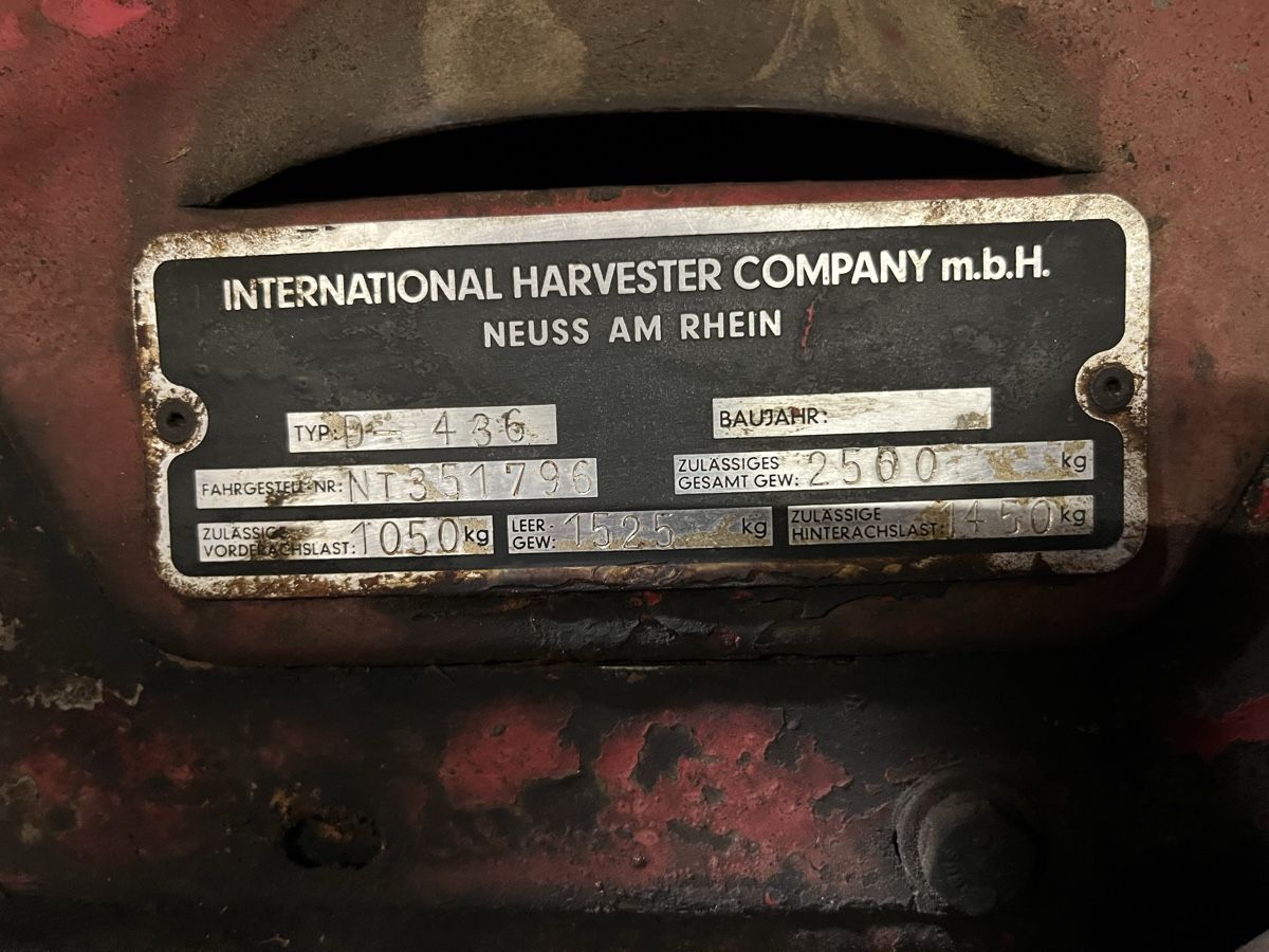 IHC Trattori: McCormick Traktor D-436  – Usato da willisau venduto da fiatdriver 2