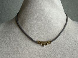 Kette mit 375, 9K Gold Anhänger