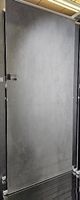 grosse Feinsteinzeugplatte 120x260 hellgrau Metall Optik