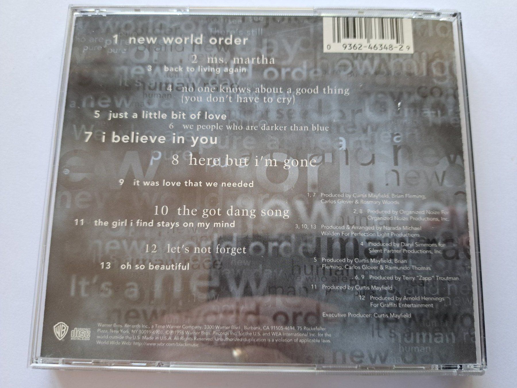 CD: Cd Curtis Mayfield - New World Order – Usato da Pully venduto da bro_n52j 1