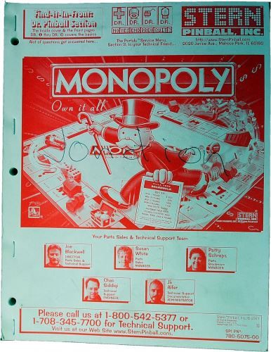 Flipper: Monopoly – Usato da Schalunen venduto da schwabspielautomaten