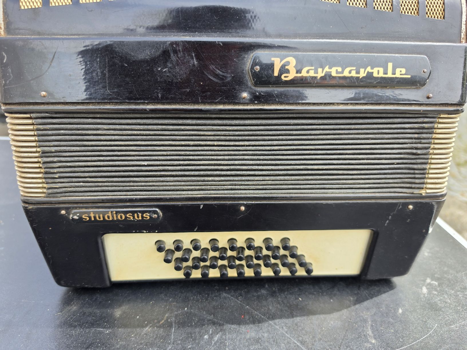 Instruments de musique: Akkordeon "Barcarole Studiosus", Vintage, – D'occasion à Mettlen par elios0888 1