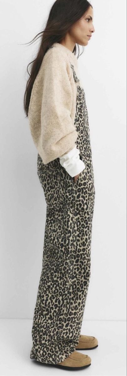 Pull&Bear Hosen: Latzhose Leopard Pull&Bear Gr. S – Neu (gemäss Beschreibung) aus Winterthur von Ste_Uho 1