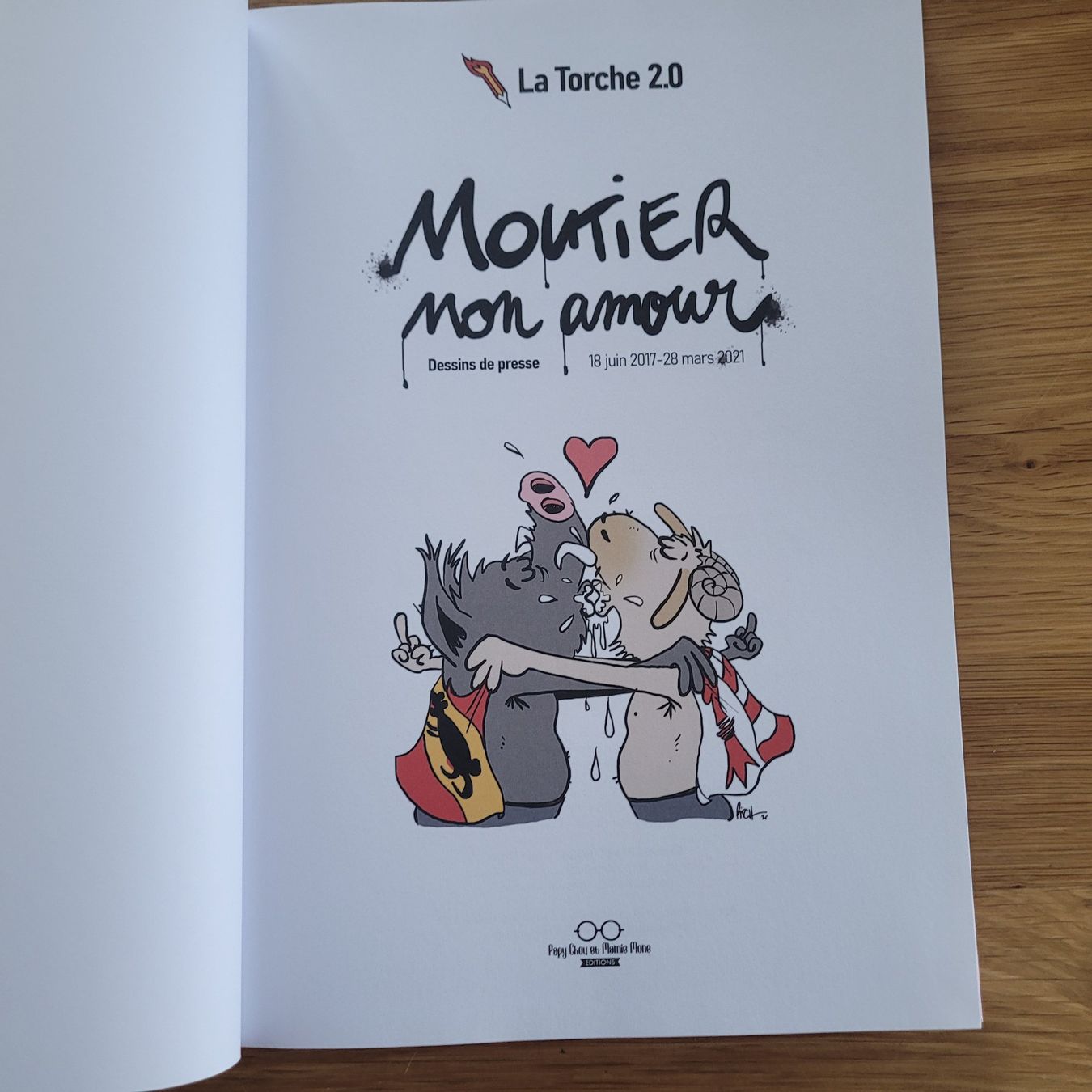Fumetti: BD La Torche 2.0 Moutier Mon Amour – Usato da Biel/Bienne venduto da Destockweb 3