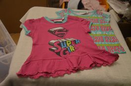 TAILLE 74-80 - 2 T-SHIRT NEU