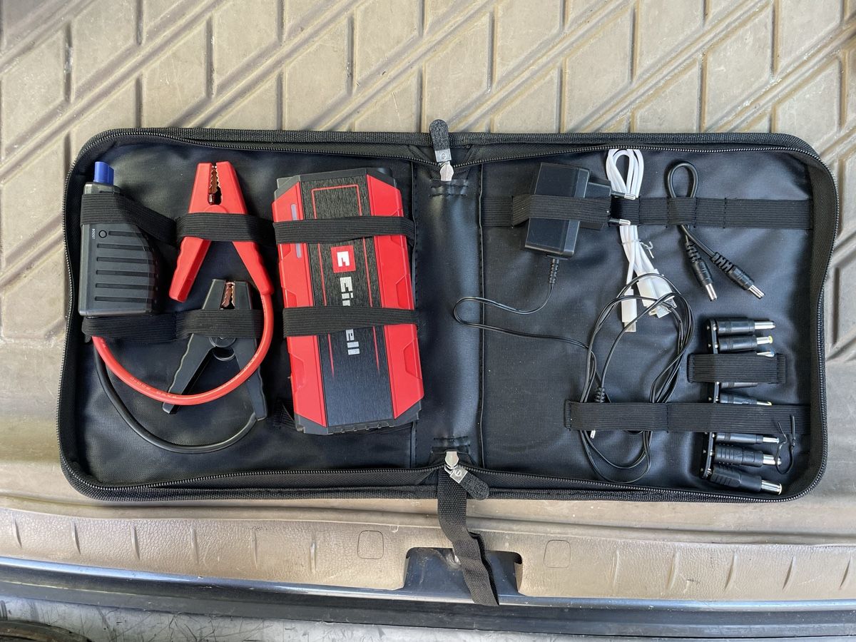 Einhell Caricabatterie: Einhell Starthilfe Powerbank Booster Starthilfekabel – Usato da Bern venduto da fotolog111