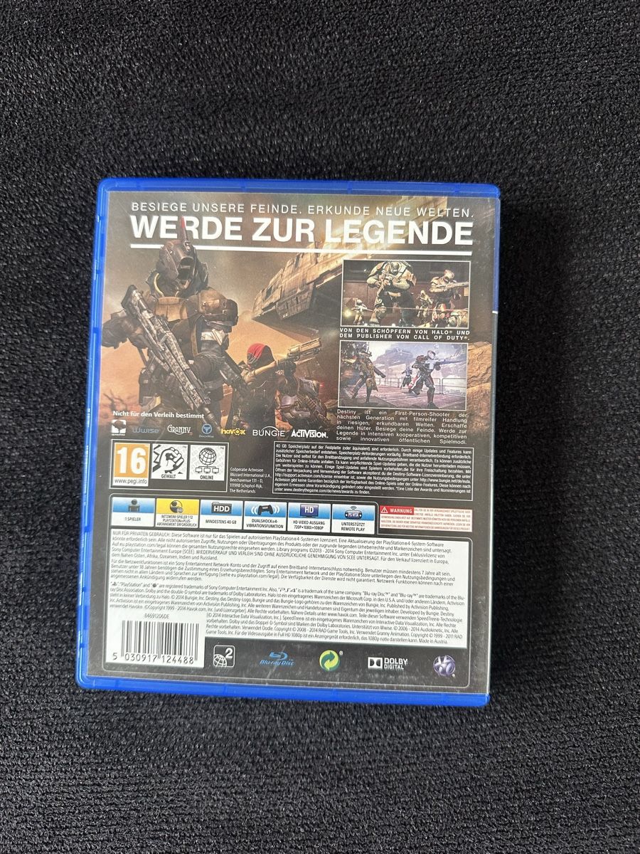 Sony Spiele: Verkaufe das PS4 Spiel: Destiny – Gebraucht aus Brittnau von Lostw4nted 1