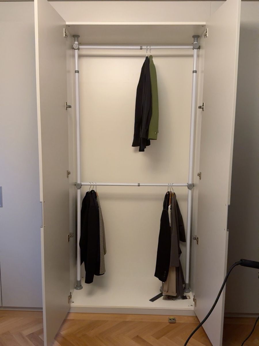 Wenko Garderobe: Wenko built-in / free standing wardrobe – Neu (gemäss Beschreibung) aus Zürich von ajoaxyz 6