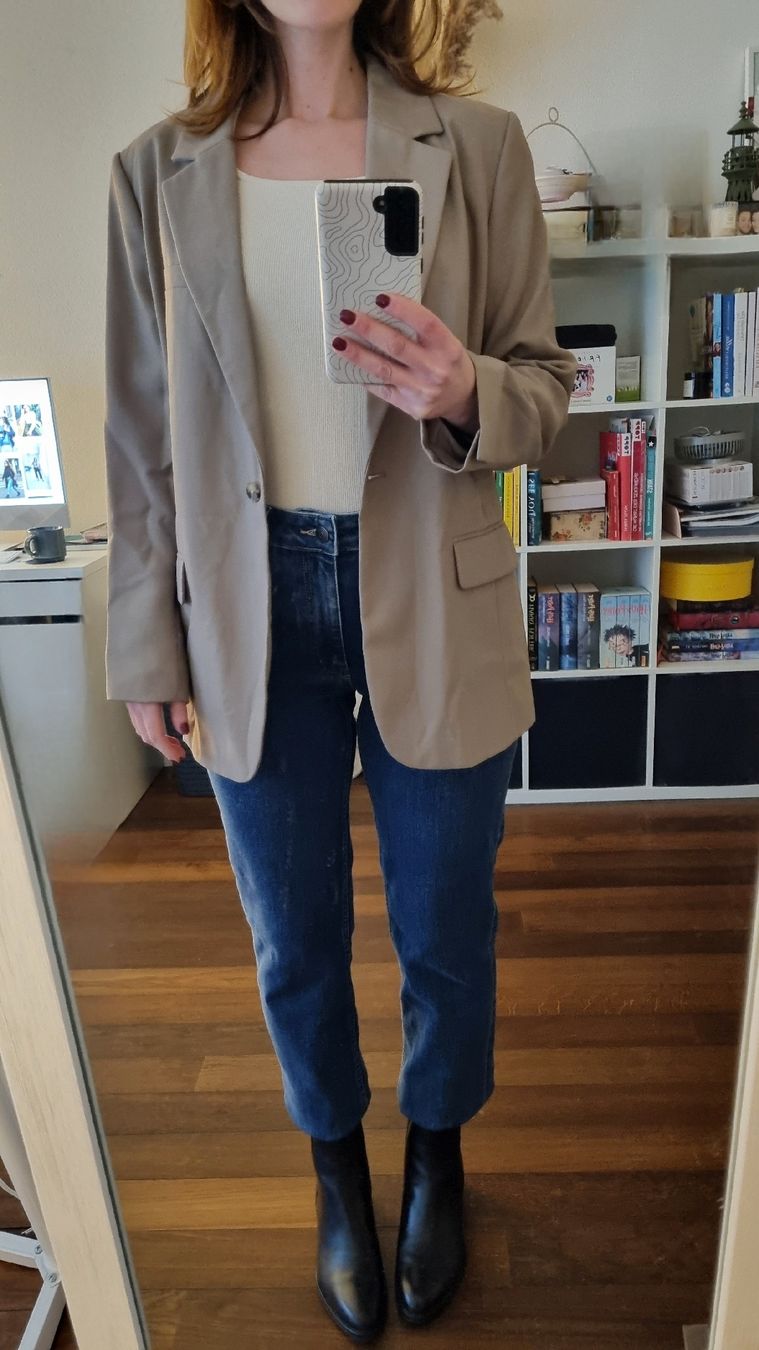 Giacche: Modström Blazer Beige Grösse XS – Nuovo (secondo la descrizione) da Belp venduto da sfanny88 1