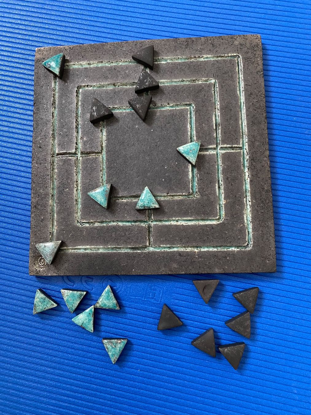 Giochi: Mühlespiel aus Keramik – Usato da Sulzbach venduto da mar_27