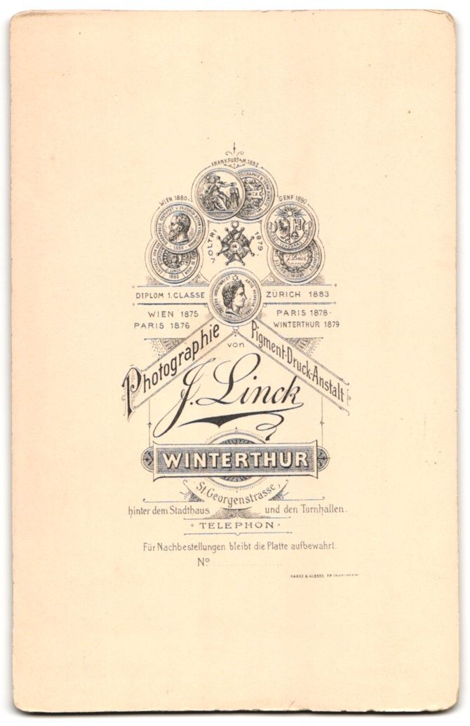 Fotografie &  Plakate: Fotografie J. Linck, Winterthur, St. Geo – Gebraucht aus Berlin von bartko-reher 1