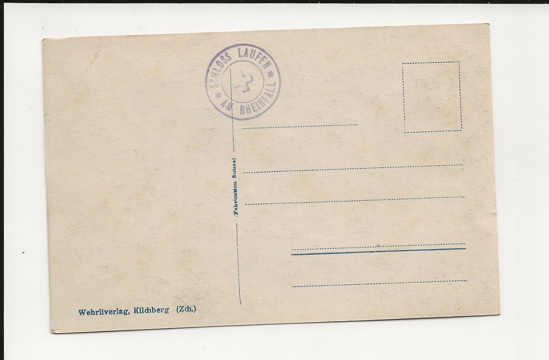 Cartoline postali: AK ca. 1940 Rheinfall mit viel Wasser – Usato da Greifensee venduto da 315WDO 1