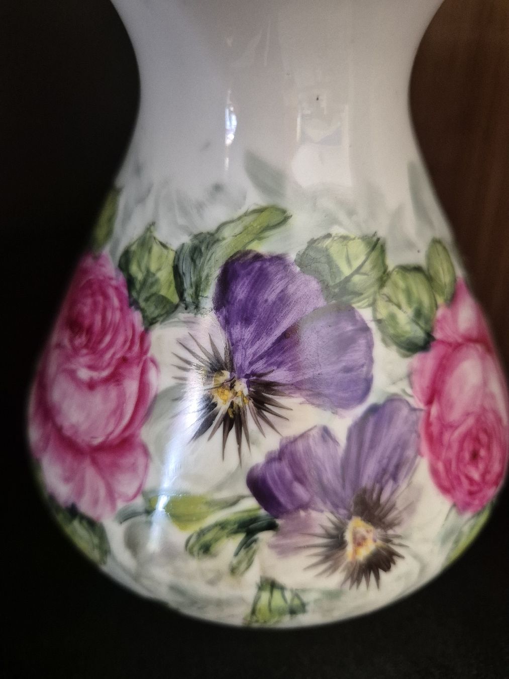 Vasen & Gefässe: Handbemalte Blumenvase, Goldrand, Bavaria – Gebraucht aus Eschlikon TG von zuzanka80 5