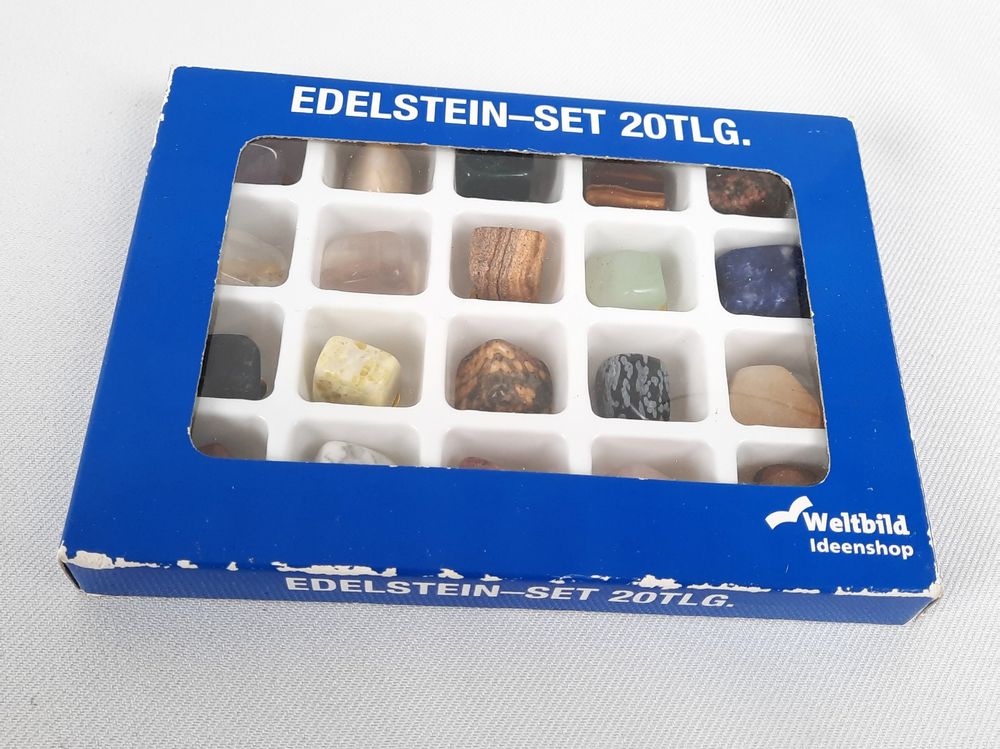 Edelstein-Set 20 teilig (Gebraucht) in Beinwil am See für CHF 9 – mit ...