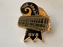 1 Pin BVB 100 Jahre Basler Verkehrs Betriebe