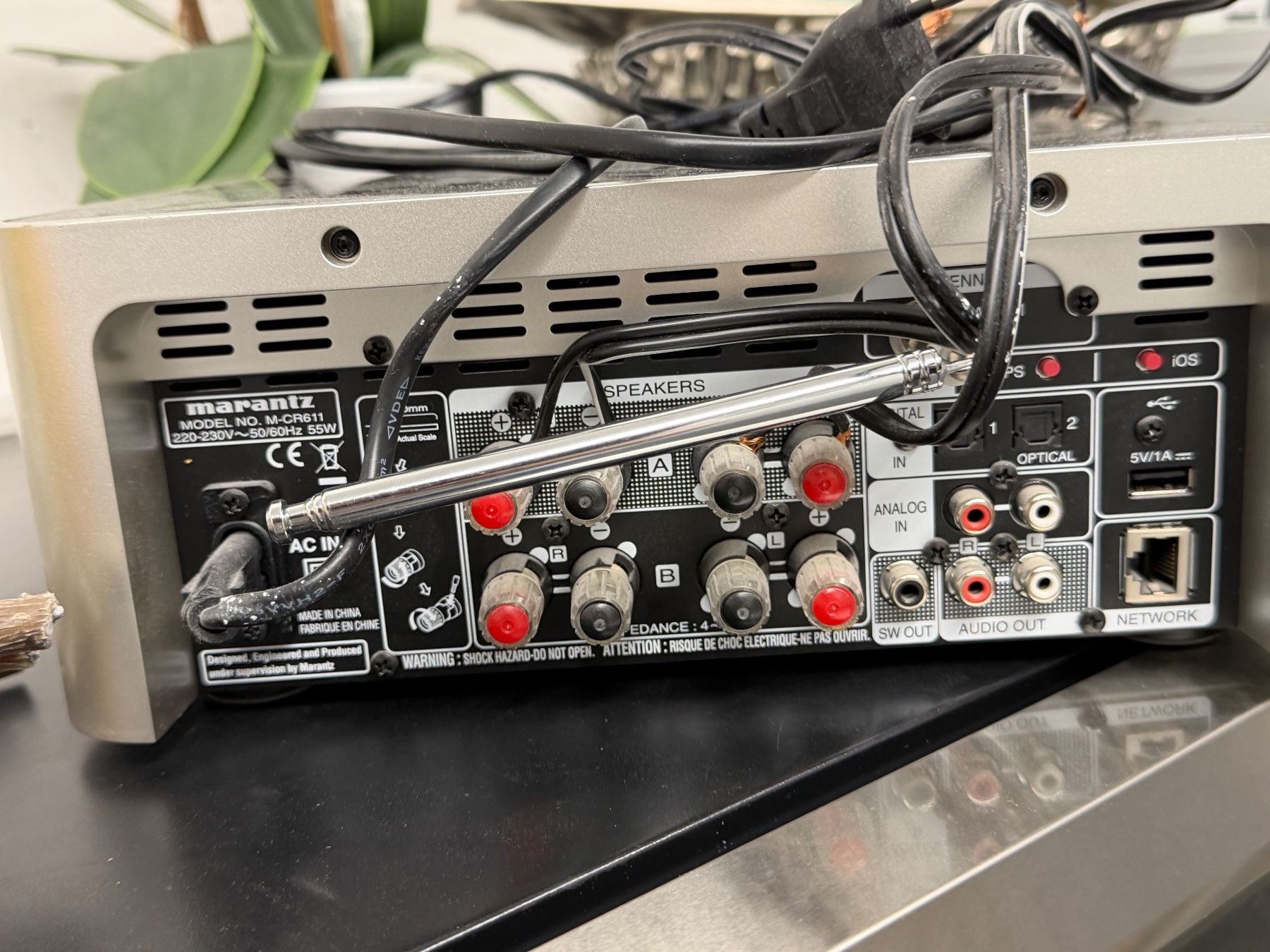 Marantz Lettore multimediale & Streamer: Marantz M-CR611 CD Receiver + FB / DAB+ Bluetooth – Usato da Seengen venduto da Sonnfix 3