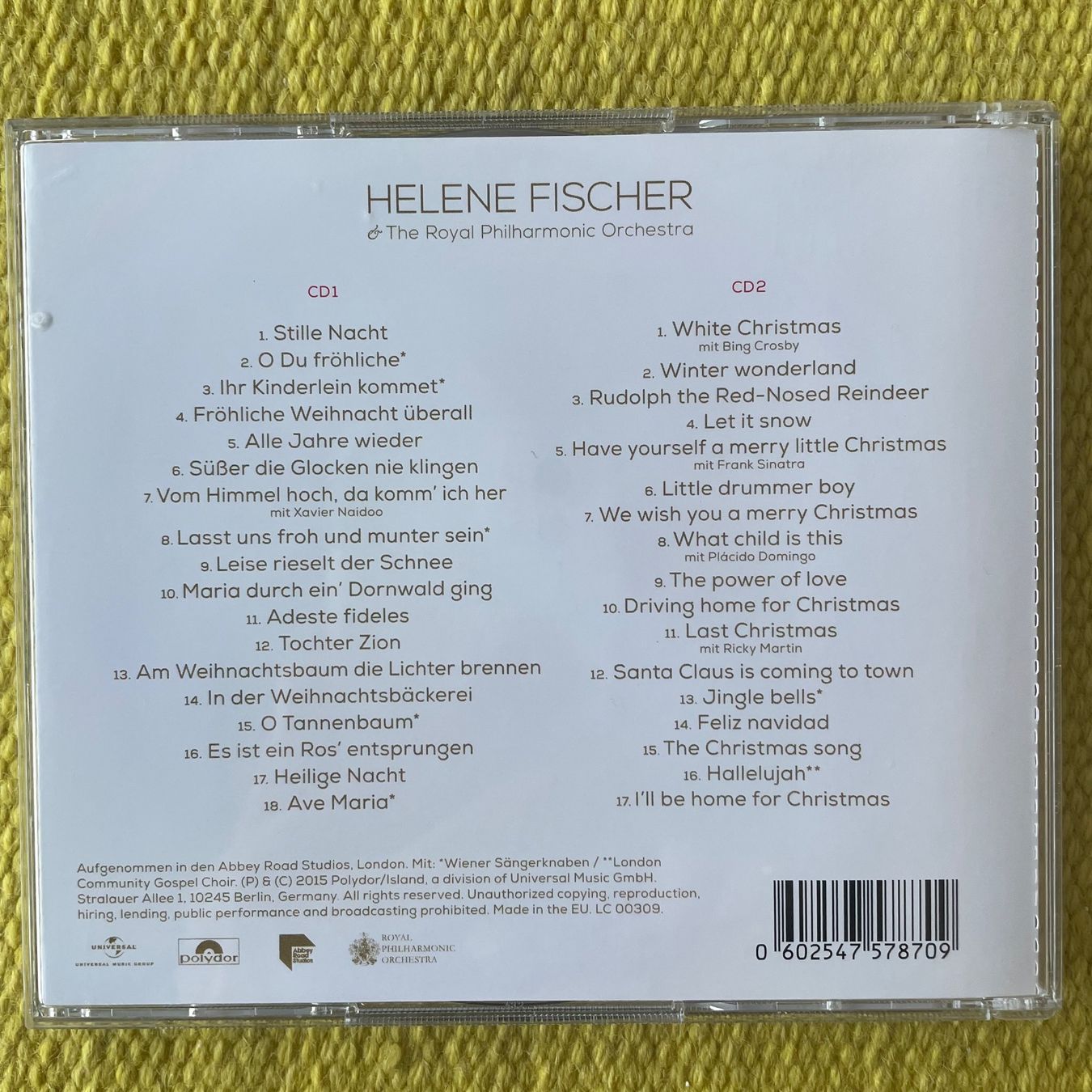 CD: HELENE FISCHER-2CD WEIHNACHTEN – Usato da Rorschacherberg venduto da CD-Roli 1