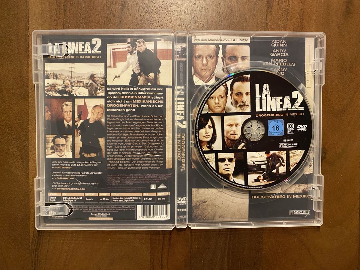Tutti i DVDs: La Linea 2 - Drogenkrieg in Mexiko - DVD – Usato da Thunstetten venduto da Virus_33 1