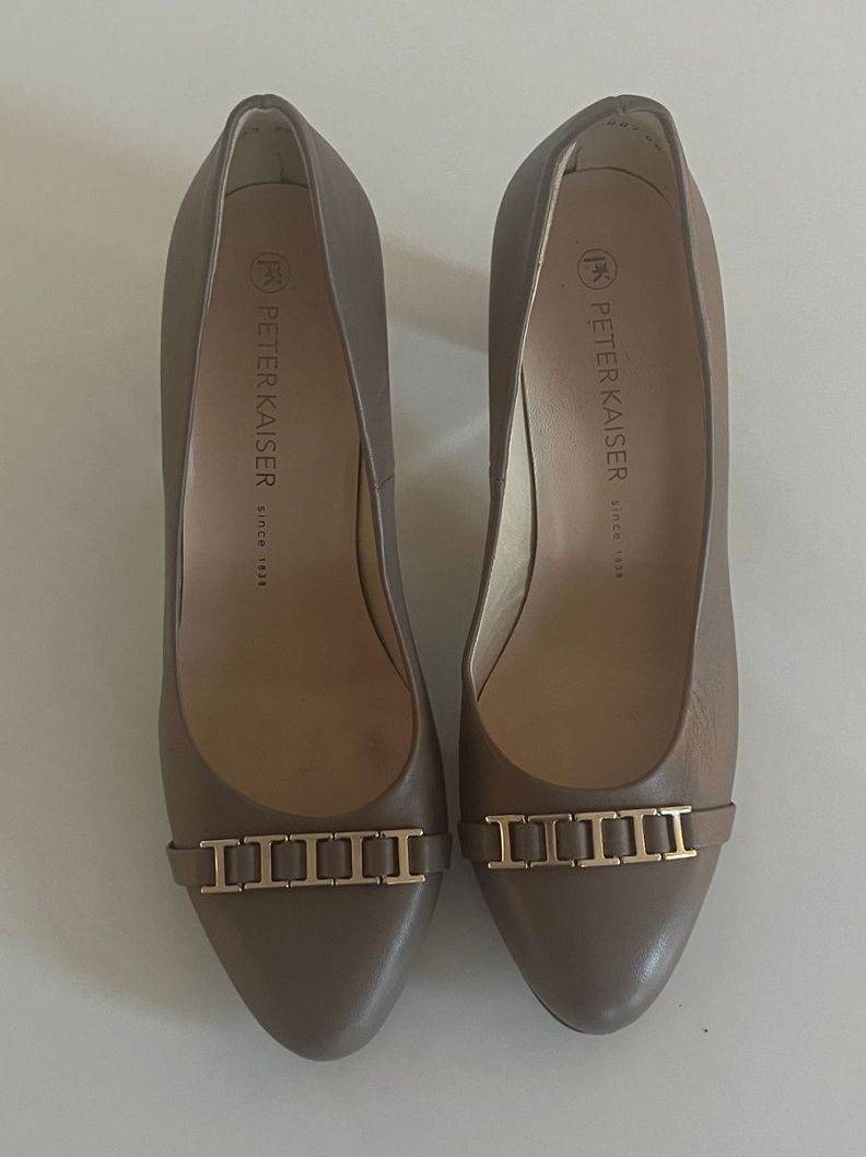 Kaiser Scarpe da donna: Peter Kaiser Pumps Gr. 38,5 Leder Absatzschuhe – Nuovo (secondo la descrizione) da Salenstein venduto da kar_qx2p