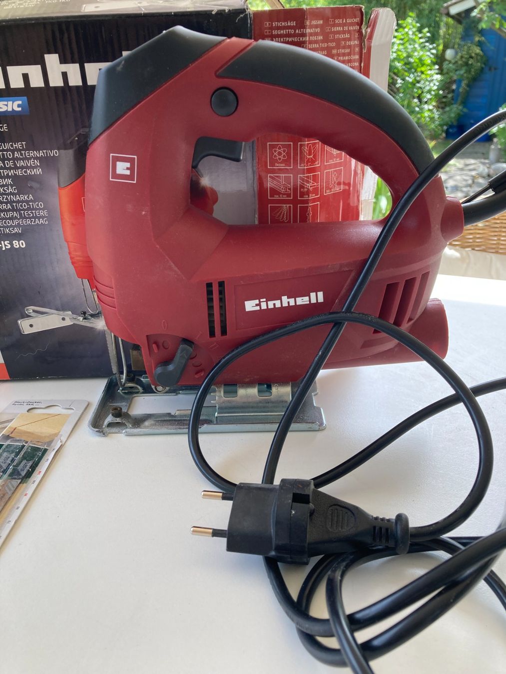 Seghe: Stichsäge Einhell TC-JS 80 600W mit diversen Sägeblättern – Usato da Aarau venduto da cooper05 7