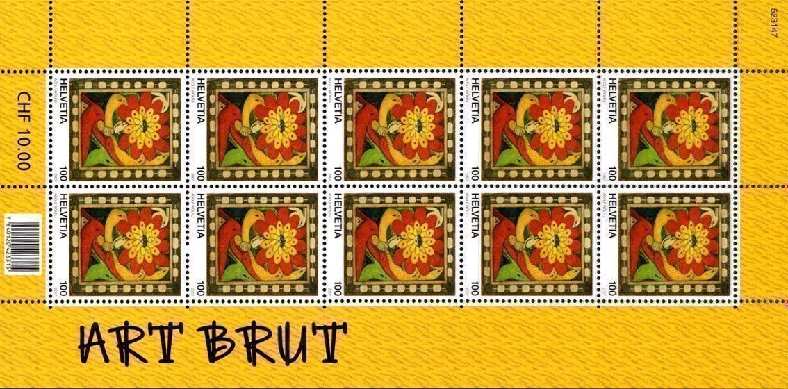 Tutti i francobolli: BOGEN Art Brut - Adolf Wölfli** – Nuovo (secondo la descrizione) da Dottikon venduto da haeusibuh5