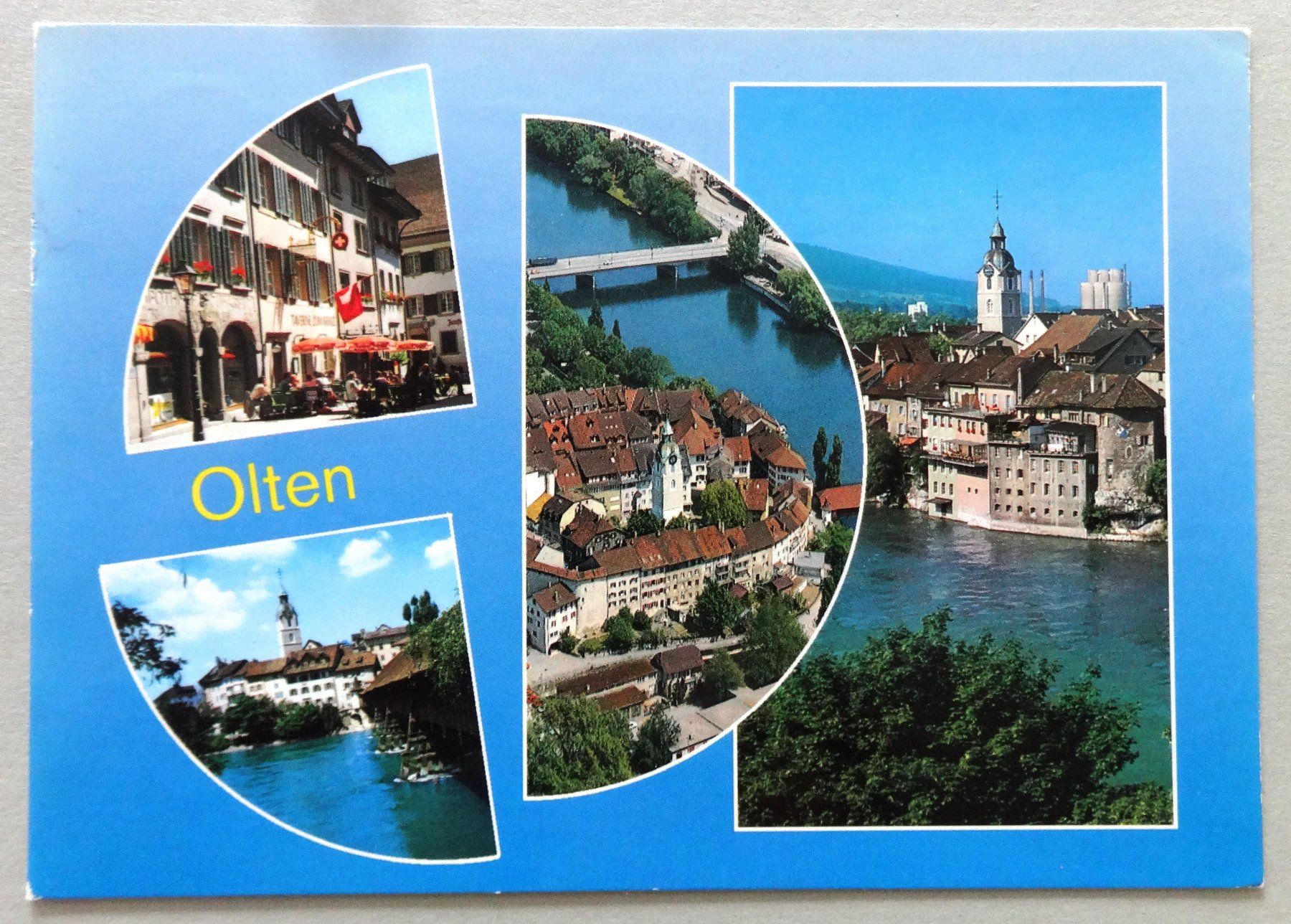 Cartoline postali: Olten – Usato da Fétigny venduto da Billy2miny