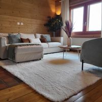 Grand Tapis crème 300x240 cm NEUF