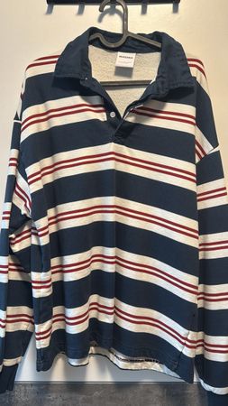 Bershka Rugby Shirt, gestreift, Gr. M, Top Zustand!