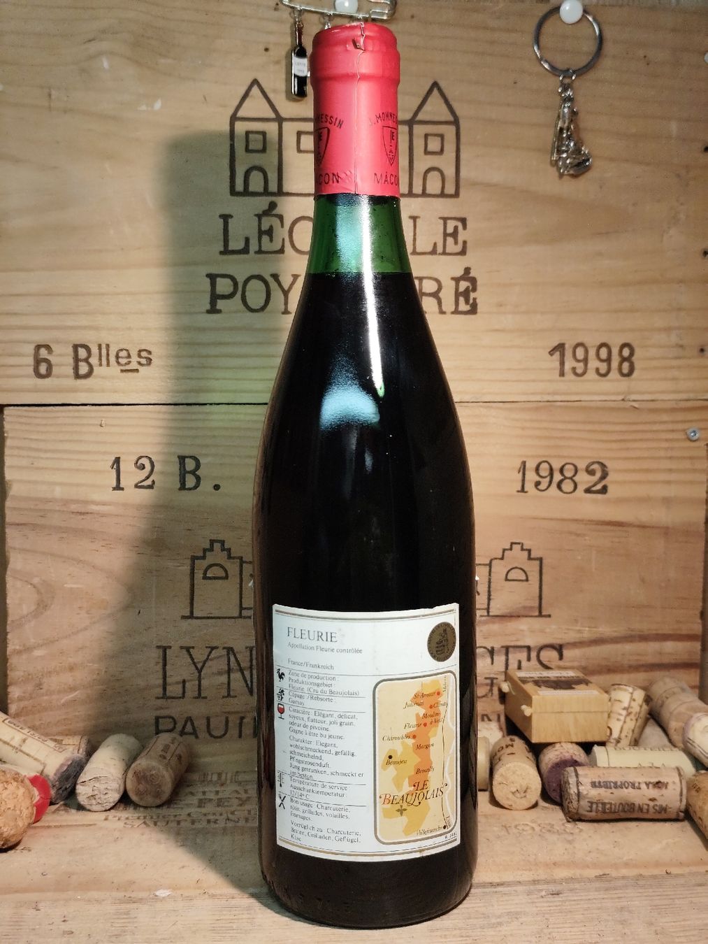 Vino: 1984 Fleurie Mommessin – Nuovo e nell'imballaggio originale da Büsserach venduto da Vintage-vins 2