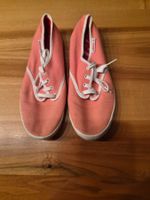 Adidas Stoff-Schuhe, Gr. 38, Pink/Weiss
