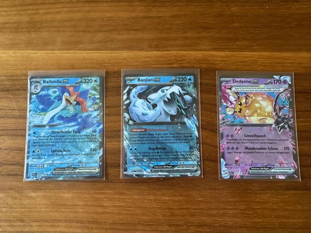 Pokémon Carte collezionabili: Pokemon Karten: Bailonda GX, Baojian GX, Dedenne GX! – Usato da Bremgarten b. Bern venduto da TeyperTv