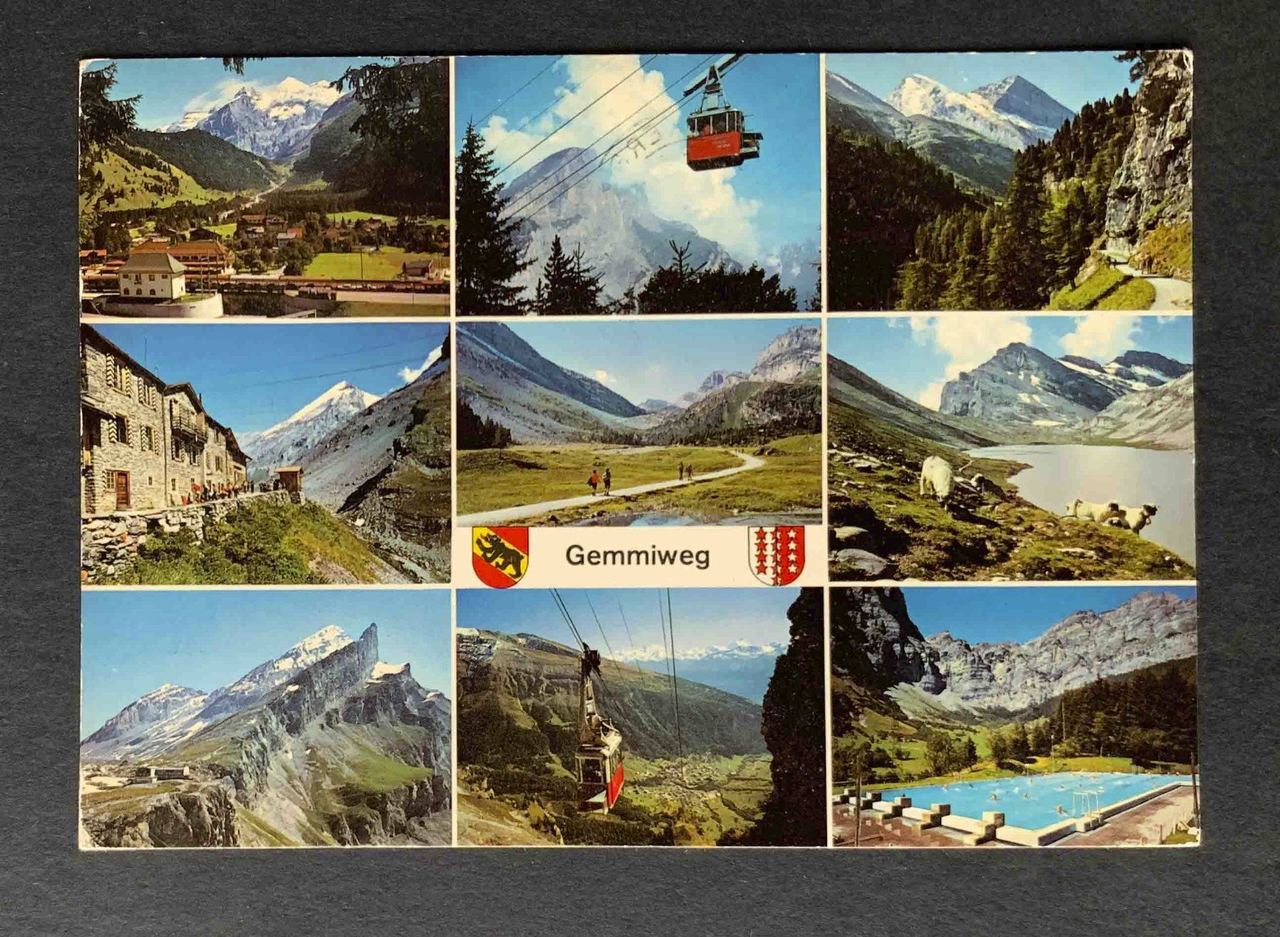 Cartes postales: AK Gemmiweg – D'occasion à Goldau par artelier1
