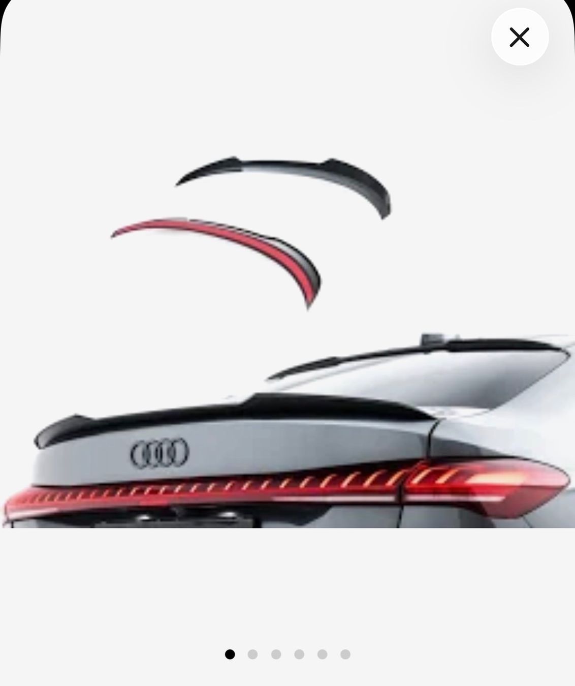 Accessori per altri veicoli: Audi A5 S-line spoiler – Nuovo e nell'imballaggio originale da Lyss venduto da Bojan.T
