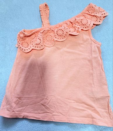 C&A Sommer Top, Gr. 104, Orange, Top Zustand!