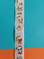 50* Weihnachtssticker Aufkleber für Weihnachten Tiere