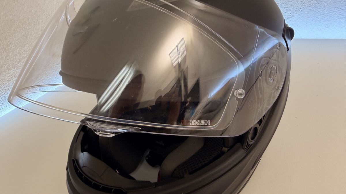 Helme & Visiere: Klapphelm Motorrad Grösse L schwarz mit Mikrofon – Gebraucht aus Rotkreuz von perlengott 2