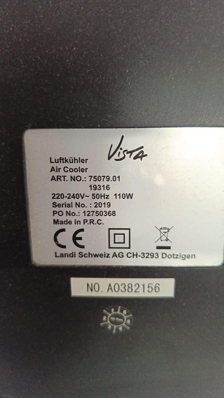 Ventilatori: luftkühler Landi ca 5j – Usato da Wil SG venduto da tcm_85bd 1