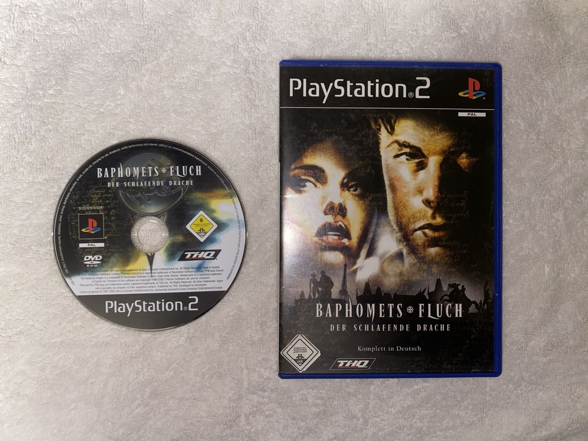 Sony Giochi: Baphomets Fluch - Der schlafende Drache PS2 – Usato da Reichenbach i. K. venduto da Daniel840