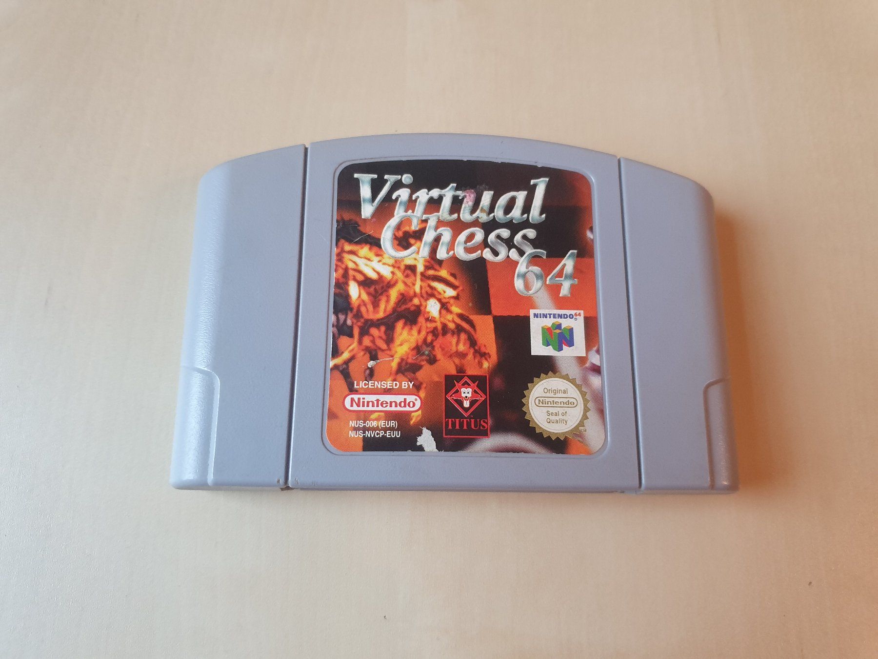Nintendo Spiele: Virtual Chess 64 – Gebraucht aus Stansstad von collectorsshop